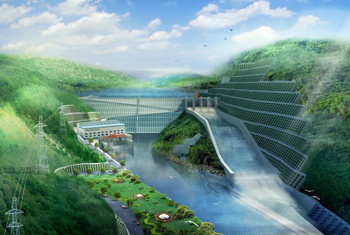 镇沅老挝南塔河1号水电站项目